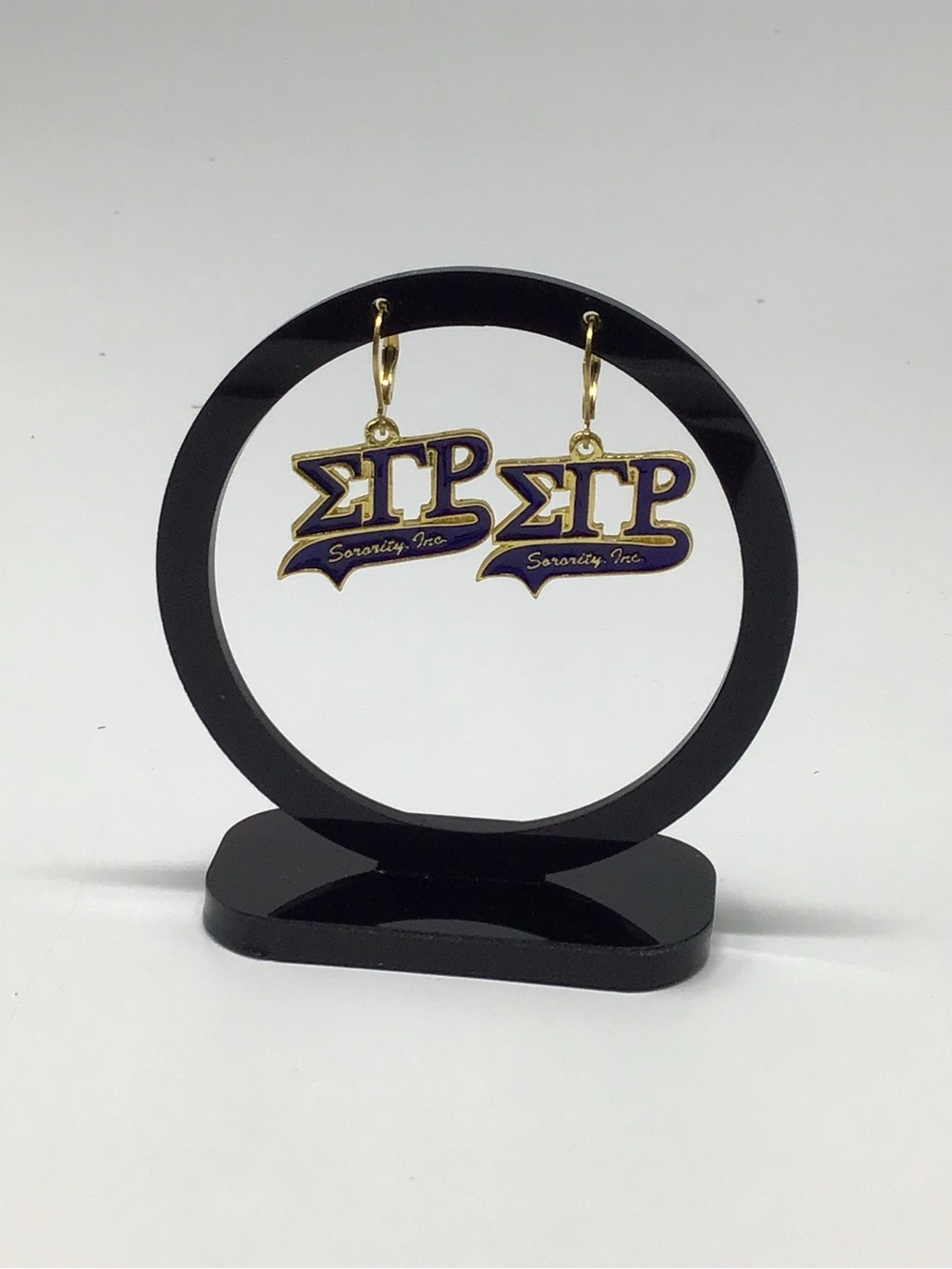 Sigma Gamma Rho Drop Earrings